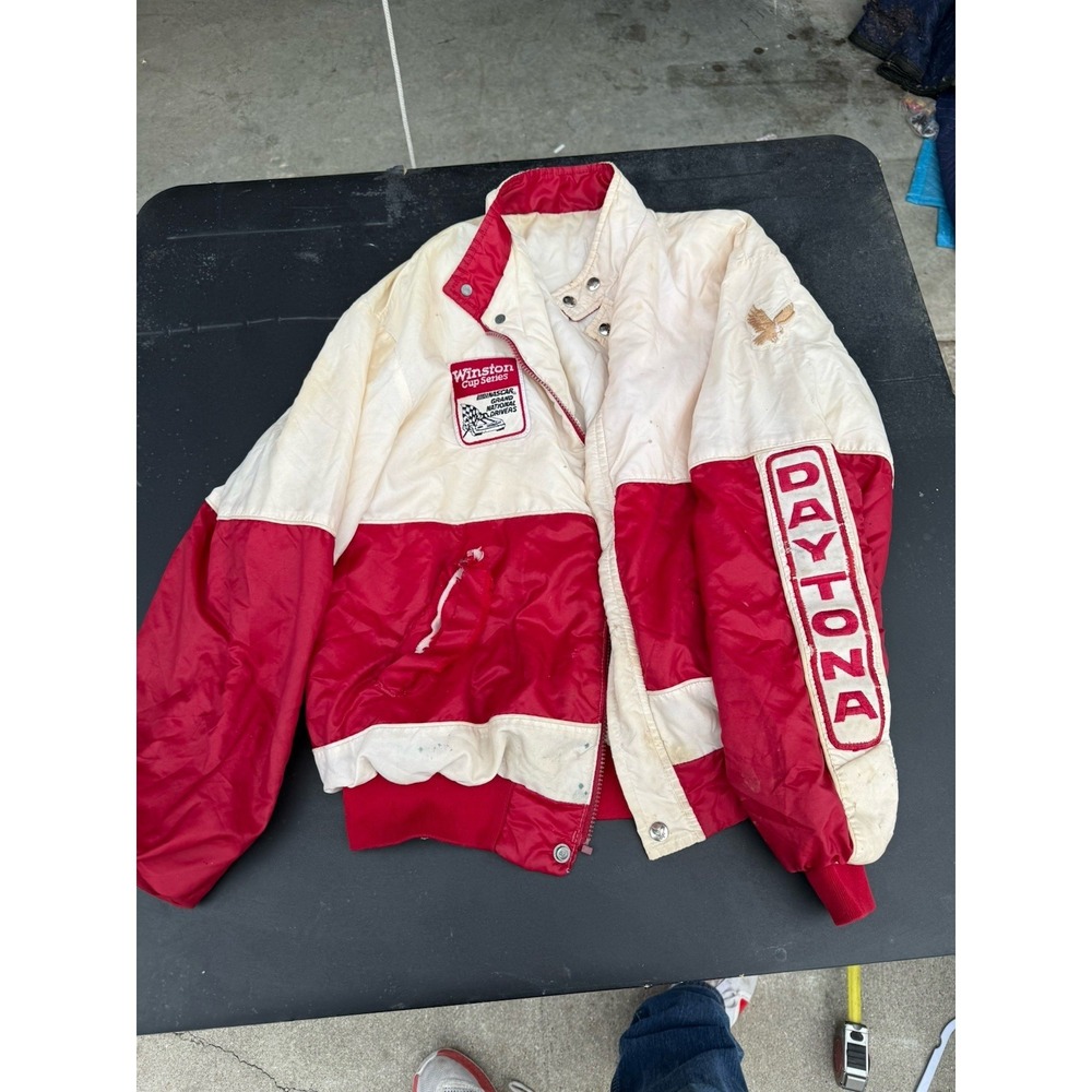Vintage Daytona 500 Winston Cup Series NASCAR Racing Jacket XL 90s